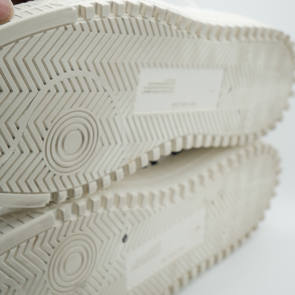 Off-White Off-Court 3.0 High Top Sneakers White Leather Mens Size 45 Made Italy - Picture 14 of 15